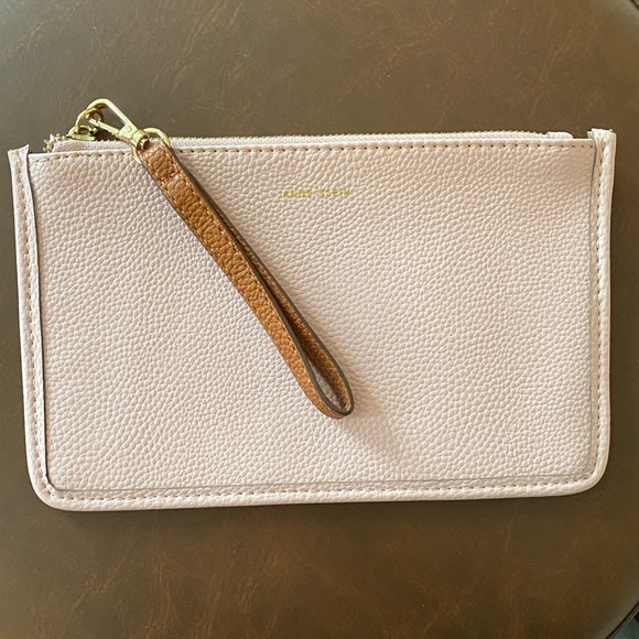 Anne Klein Handbags - Anne Klein Pink Wristlet Clutch